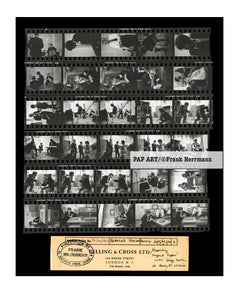 Beatles Contact Sheet 'Found' , Abbey Road Studios,  March 30th , 1967. (LARGE)