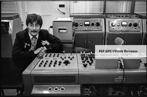 John Lennon in Studio 2, Abbey Road, March 30th 1967 - 'Console'